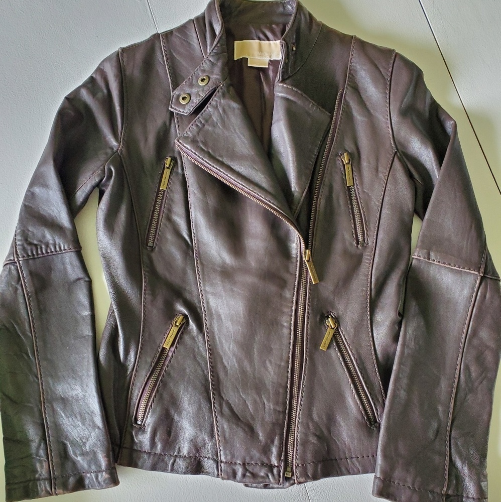 Michael Kors leather jacket
